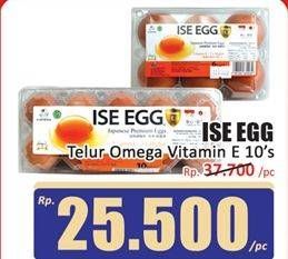 Promo Harga Ise Egg Telur Omega Vitamin E 10 pcs - Hari Hari