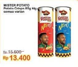 Promo Harga Mister Potato Snack Crisps All Variants 85 gr - Indomaret