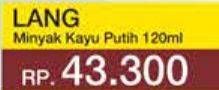 Promo Harga Cap Lang Minyak Kayu Putih 120 ml - Yogya