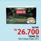 Promo Harga Tong Tji Teh Celup Green Tea Dengan Amplop per 25 pcs 2 gr - Alfamidi