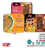 Promo Harga Laukita Ready To Eat All Variants 175 gr - LotteMart