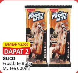 Promo Harga Glico Frostbite Boba Milk Tea 60 ml - Alfamart