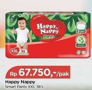 Promo Harga Happy Nappy Smart Pantz Diaper XXL36 36 pcs - TIP TOP