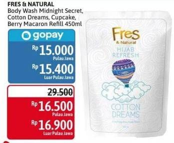 Fres & Natural Hijab Refresh Body Wash/Fres & Natural Body Wash Dessert Collection
