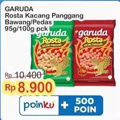 Promo Harga Garuda Rosta Kacang Panggang Rasa Bawang, Pedas 70 gr - Indomaret