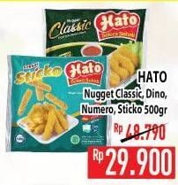 Promo Harga HATO Nugget Classic, Dino, Numero, Sticko 500 gr - Hypermart