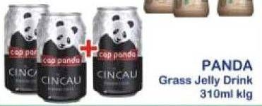 Promo Harga CAP PANDA Minuman Kesehatan Grass Jelly 310 ml - Indomaret