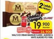 Promo Harga Walls Magnum Classic, Almond, White Almond 90 ml - Superindo