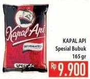 Promo Harga Kapal Api Kopi Bubuk Special 165 gr - Hypermart