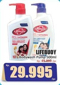 Promo Harga Lifebuoy Body Wash 500 ml - Hari Hari