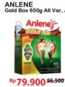 Promo Harga ANLENE Gold Plus Susu High Calcium All Variants 650 gr - Alfamart