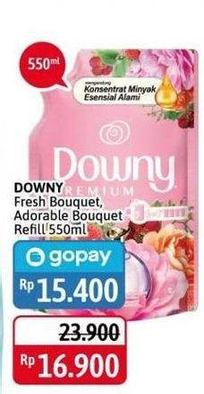 Promo Harga DOWNY Premium Parfum Fresh Bouquet, Adorable Bouquet 550 ml - Alfamidi