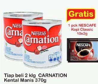 Promo Harga CARNATION Krimer Kental Manis 370 gr - Indomaret
