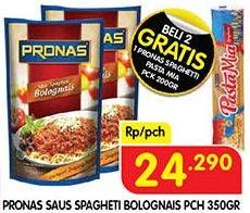 Promo Harga Pronas Saus Spaghetti Bolognaise 350 gr - Superindo