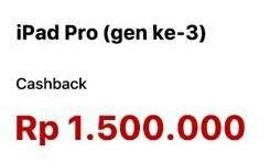 Promo Harga APPLE iPad Pro 3rd Gen  - iBox