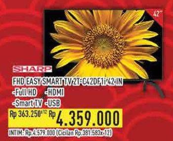 Promo Harga Sharp 2T-C42DF1I | Android TV  - Hypermart