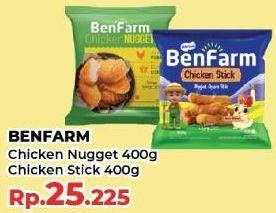 Promo Harga Benfarm Chicken Nugget Stick 400 gr - Yogya