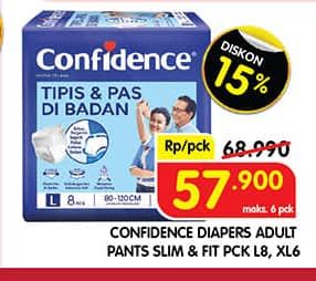 Confidence Adult Pants Tipis & Pas Di Badan