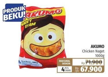 Promo Harga AKUMO Nugget Ayam 1000 gr - Lotte Grosir