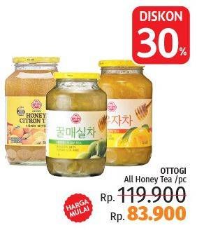 Promo Harga Ottogi Honey Tea All Variants  - LotteMart