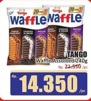Promo Harga Tango Waffle Assorted 240 gr - Hari Hari