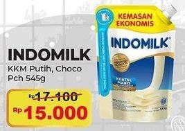 Promo Harga INDOMILK Susu Kental Manis Cokelat, Plain 545 gr - Alfamart