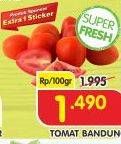 Promo Harga Tomat Bandung per 100 gr - Superindo