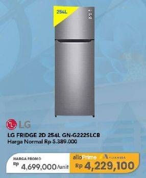 Promo Harga LG GN-G222SLCB  - Carrefour