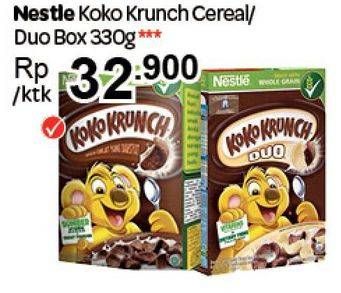 Promo Harga Nestle Koko Krunch Cereal/Duo 330 gr - Carrefour