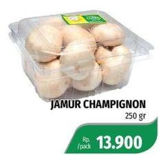 Promo Harga Jamur Champignon (Jamur Kancing) 250 gr - Lotte Grosir