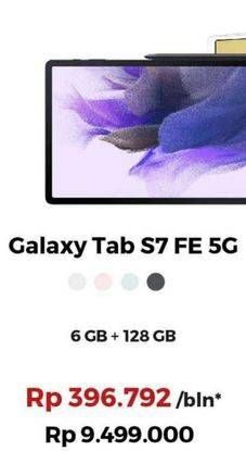 Promo Harga Samsung Galaxy Tab S7 FE 5G  - Erafone