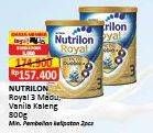 Promo Harga NUTRILON Royal 3 Susu Pertumbuhan Madu, Vanila 800 gr - Alfamart