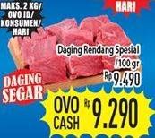 Promo Harga Daging Rendang Sapi Spesial per 100 gr - Hypermart