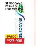 Promo Harga Sensodyne Pasta Gigi Cool Gel, Fresh Mint, Fresh Mint 100 gr - Alfamart