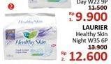 Promo Harga Laurier Healthy Skin Night Wing 35cm 6 pcs - Alfamidi
