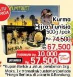Promo Harga Hijra Kurma 500 gr - LotteMart
