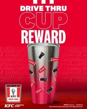 Promo Harga Drive Thru Cup Reward  - KFC