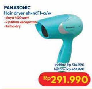 Promo Harga Panasonic EH ND11 | Hair Dryer A, W  - Hypermart