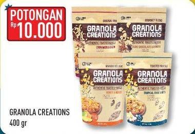 Promo Harga HUNDRED SEEDS Granola Creations 400 gr - Hypermart