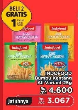 Promo Harga INDOFOOD Bumbu Kentang Goreng All Variants 25 gr - LotteMart