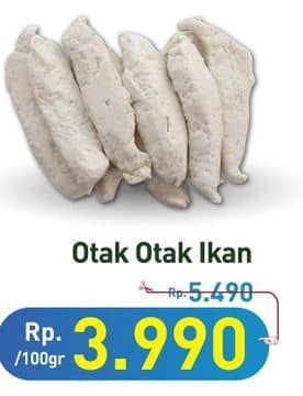 Promo Harga Otak Otak Ikan Curah per 100 gr - Hypermart