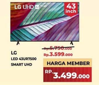 Promo Harga LG 43UR7500PSC  - Yogya