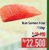 Promo Harga Salmon Fillet per 100 gr - Hypermart