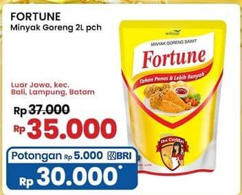 Promo Harga Fortune Minyak Goreng 2000 ml - Indomaret