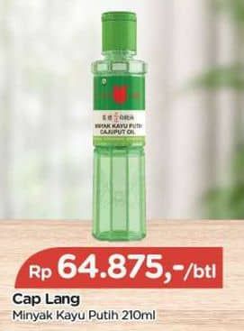 Promo Harga Cap Lang Minyak Kayu Putih 210 ml - TIP TOP