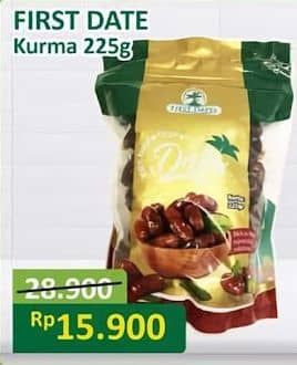 Promo Harga First Dates Kurma 225 gr - Alfamart