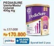 Promo Harga Pediasure Triplesure Madu, Vanila, Cokelat 400 gr - Indomaret