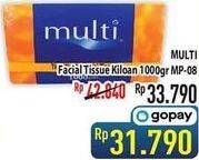 Promo Harga MULTI Facial Tissue 1000 gr - Hypermart