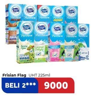 Promo Harga FRISIAN FLAG Susu UHT Purefarm 225 ml - Carrefour