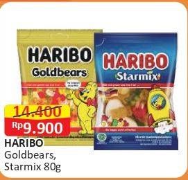 Promo Harga HARIBO Candy Gummy Gold Bears, Starmix 80 gr - Alfamart